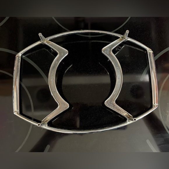 Corning Ware Chrome Trivet Dish Cradle Stand P-11-M-1 - Picture 3 of 8
